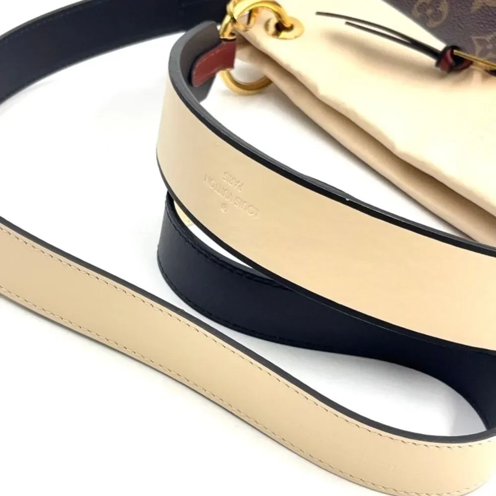 Louis Vuitton Tuileries One Shoulder Bag PVC Leather
